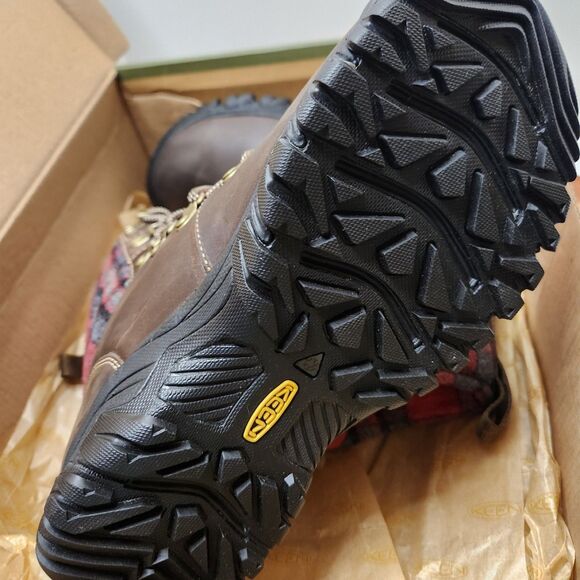 Keen Greta Boot – Women’s 6, Waterproof, Brown/Red Plaid, Euro 36 - Picture 12 of 12